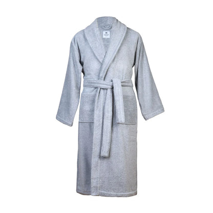 Torres Novas Bathrobe - Silver Grey