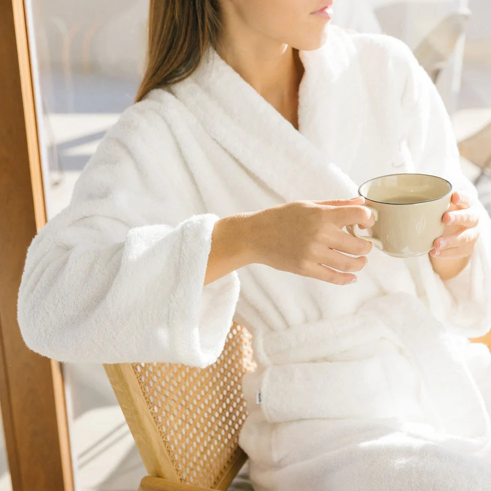 Torres Novas Bathrobe - White