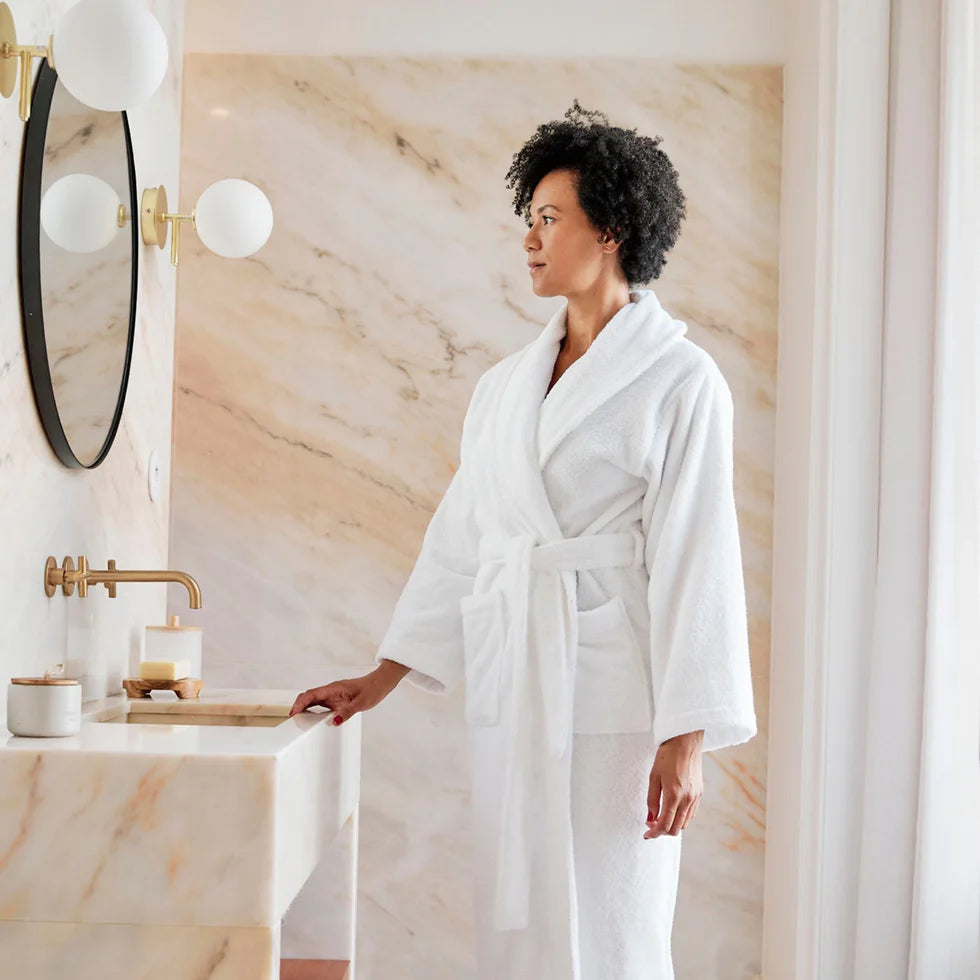 Torres Novas Bathrobe - White