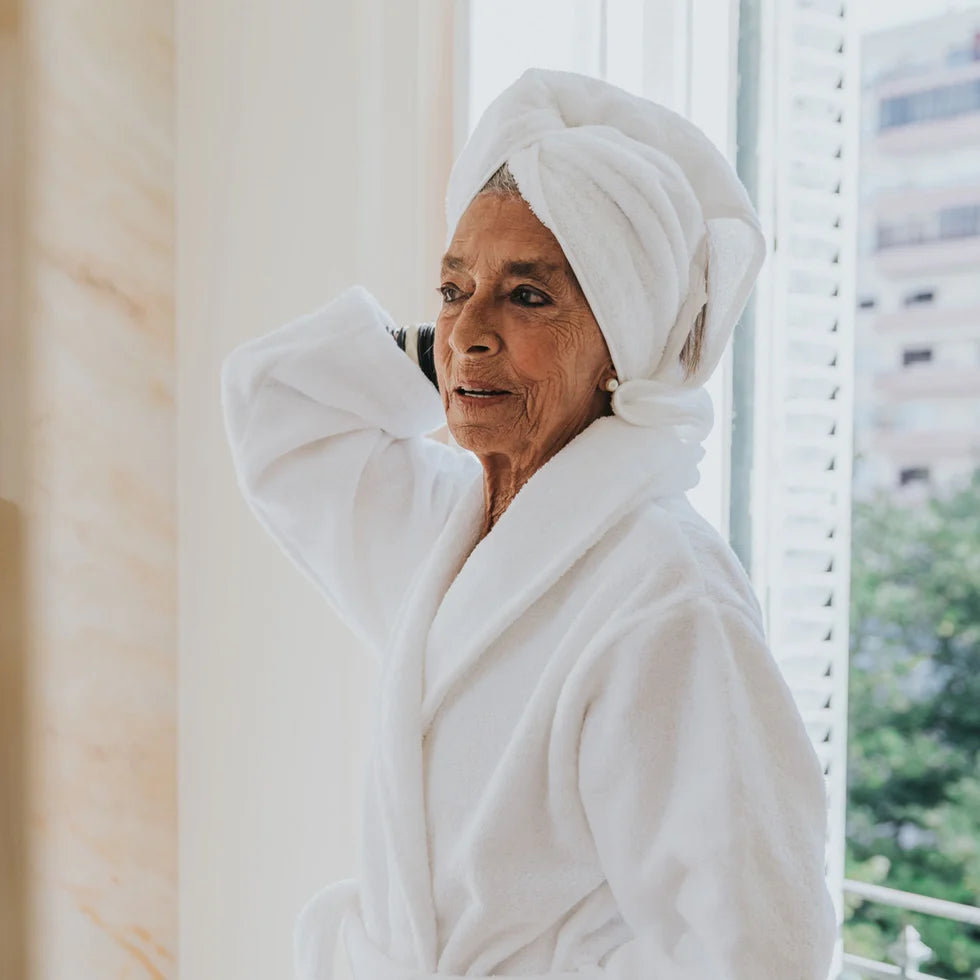 Torres Novas Bathrobe - White