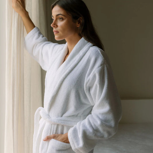 Torres Novas Bathrobe - White