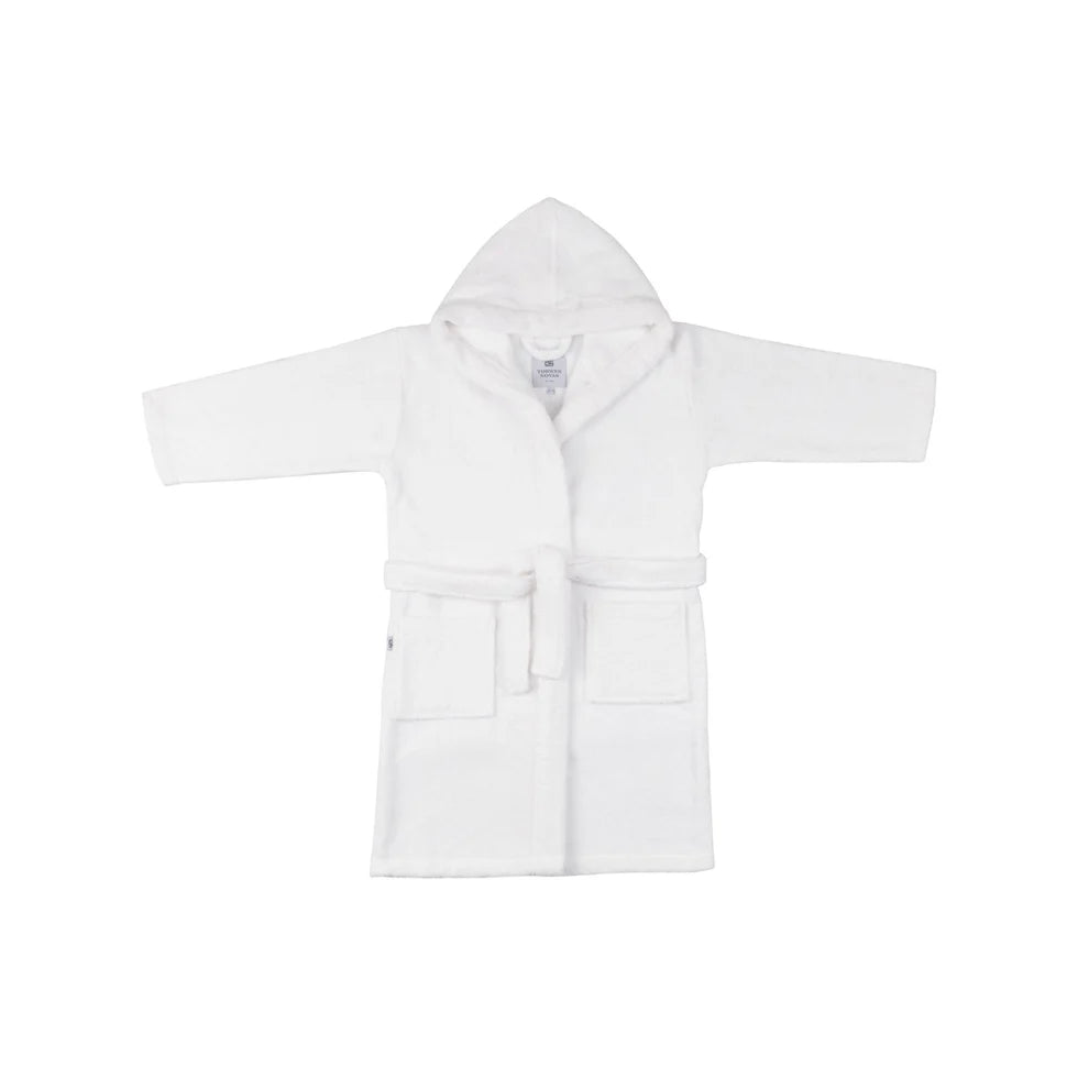 Torres Novas Kids Bathrobe - White
