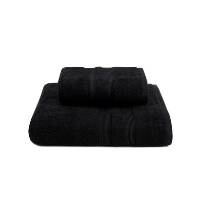 Torres Novas Elegance Bath Towels - Caviar Black