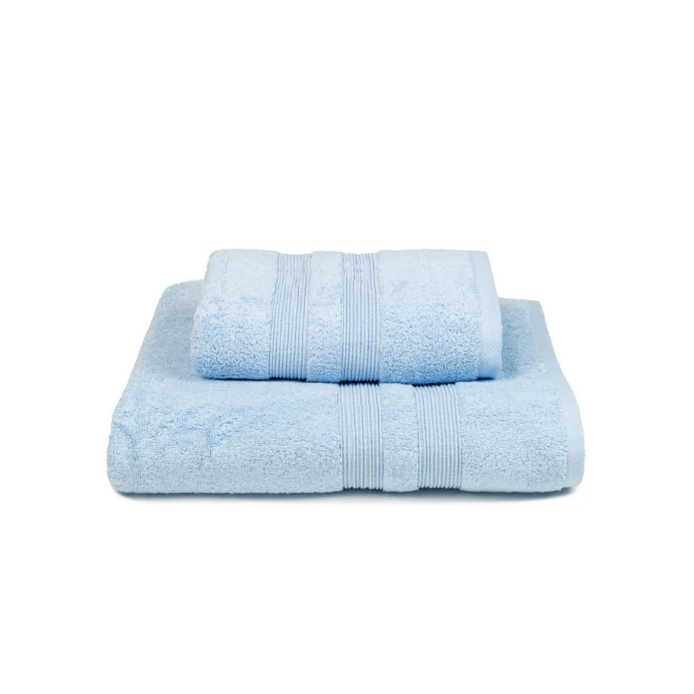 Torres Novas Elegance Bath Towels - Light Blue