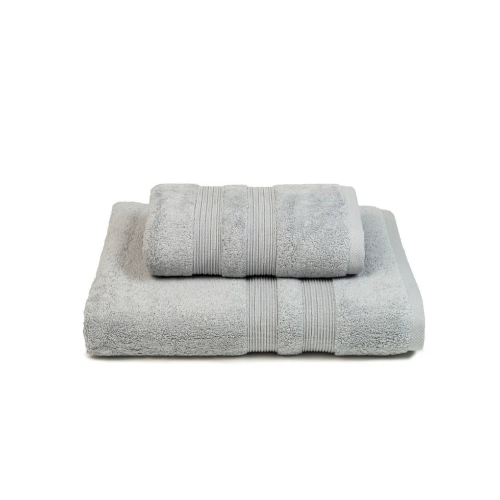 Torres Novas Elegance Bath Towels - Silver Grey