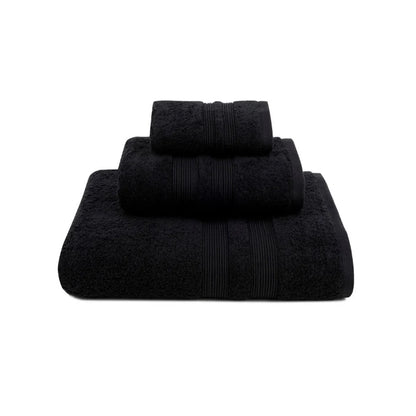 Torres Novas Elegance Bath Towels - Caviar Black