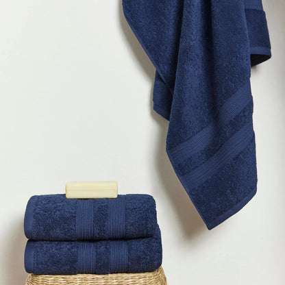 Torres Novas Elegance Bath Towels - Cobalt Blue