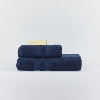 Torres Novas Elegance Bath Towels - Cobalt Blue