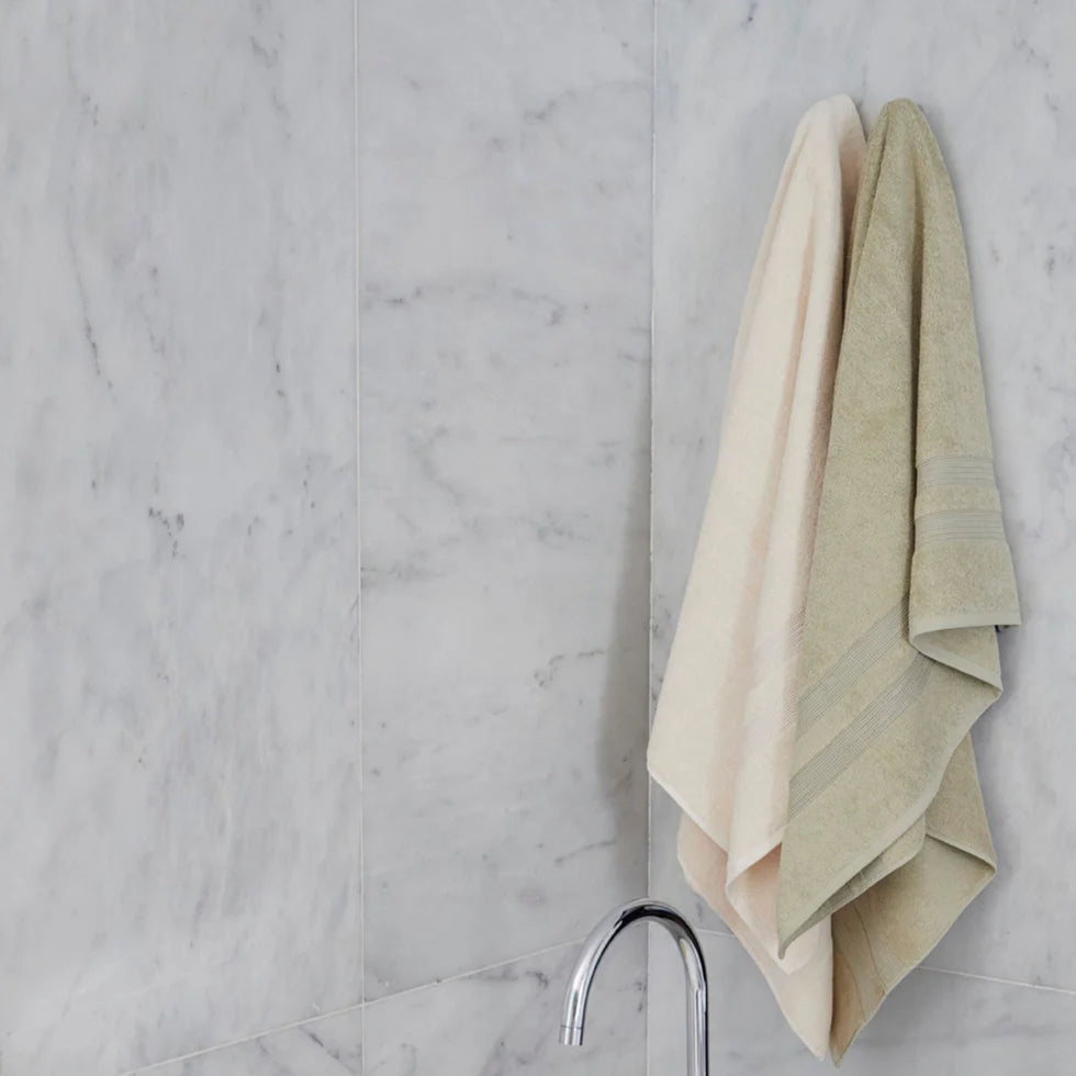 Torres Novas Elegance Bath Towels - Khaki Green