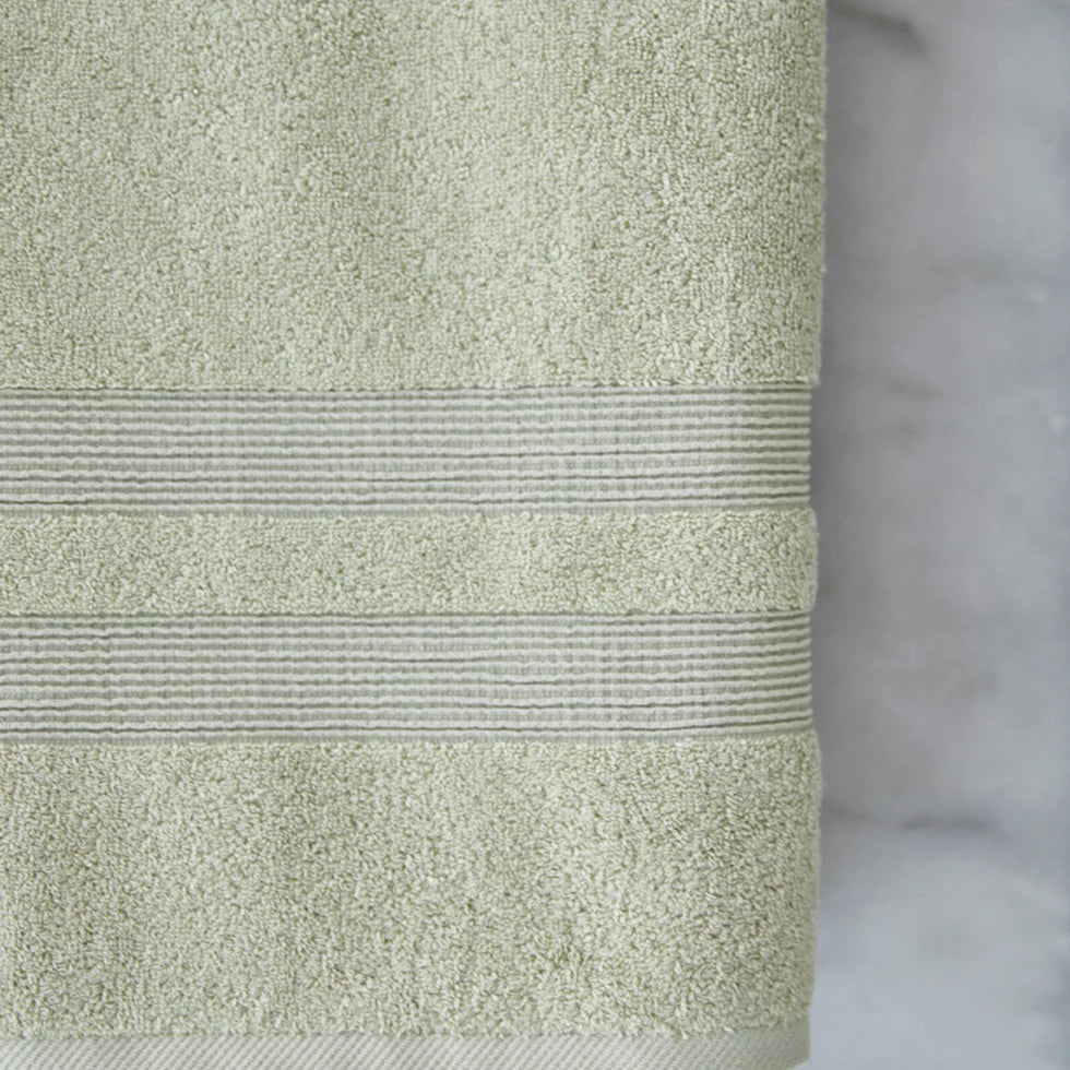 Torres Novas Elegance Bath Towels - Khaki Green