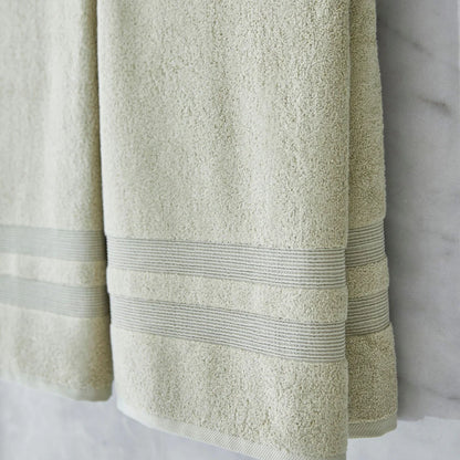 Torres Novas Elegance Bath Towels - Khaki Green