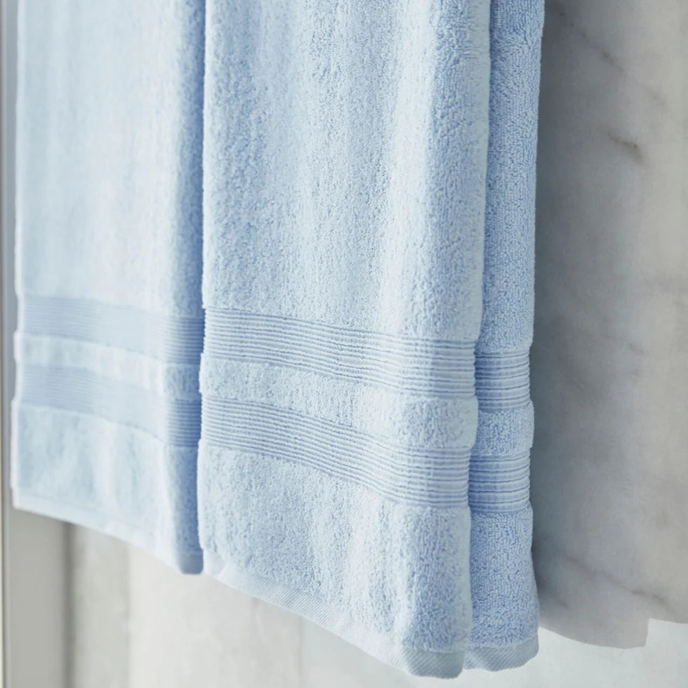 Torres Novas Elegance Bath Towels - Light Blue