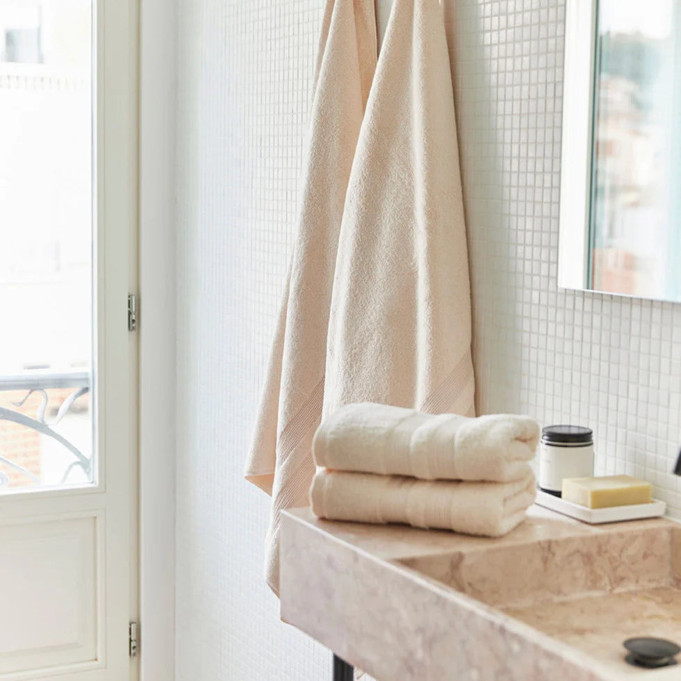 Torres Novas Elegance Bath Towels - Natural