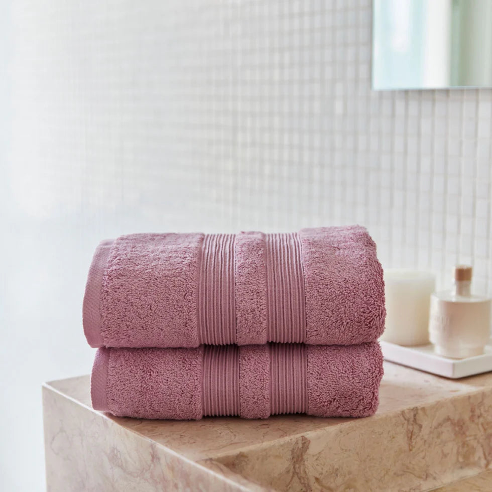 Torres Novas Elegance Bath Towels - Old Pink
