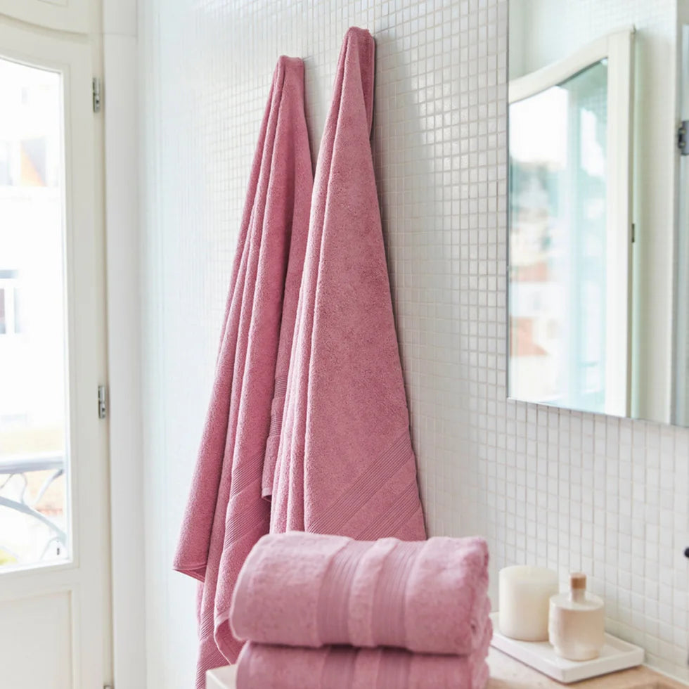 Torres Novas Elegance Bath Towels - Old Pink