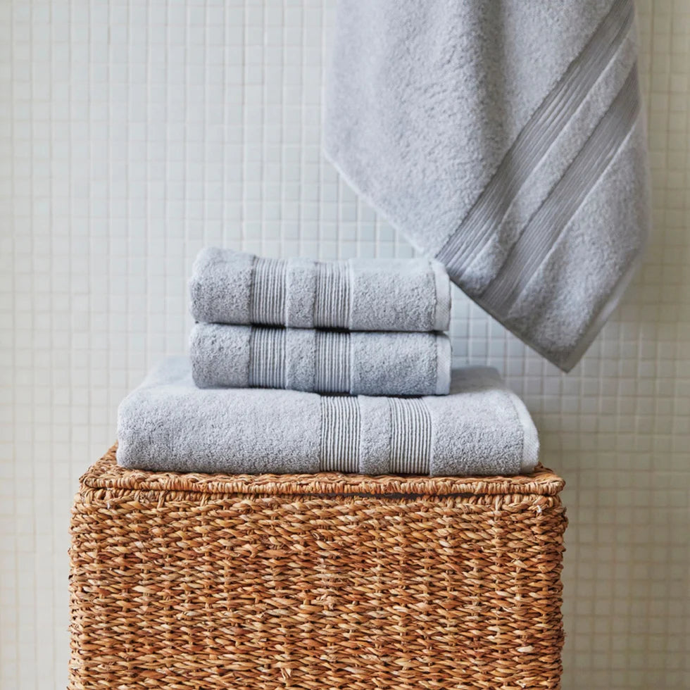 Torres Novas Elegance Bath Towels - Silver Grey