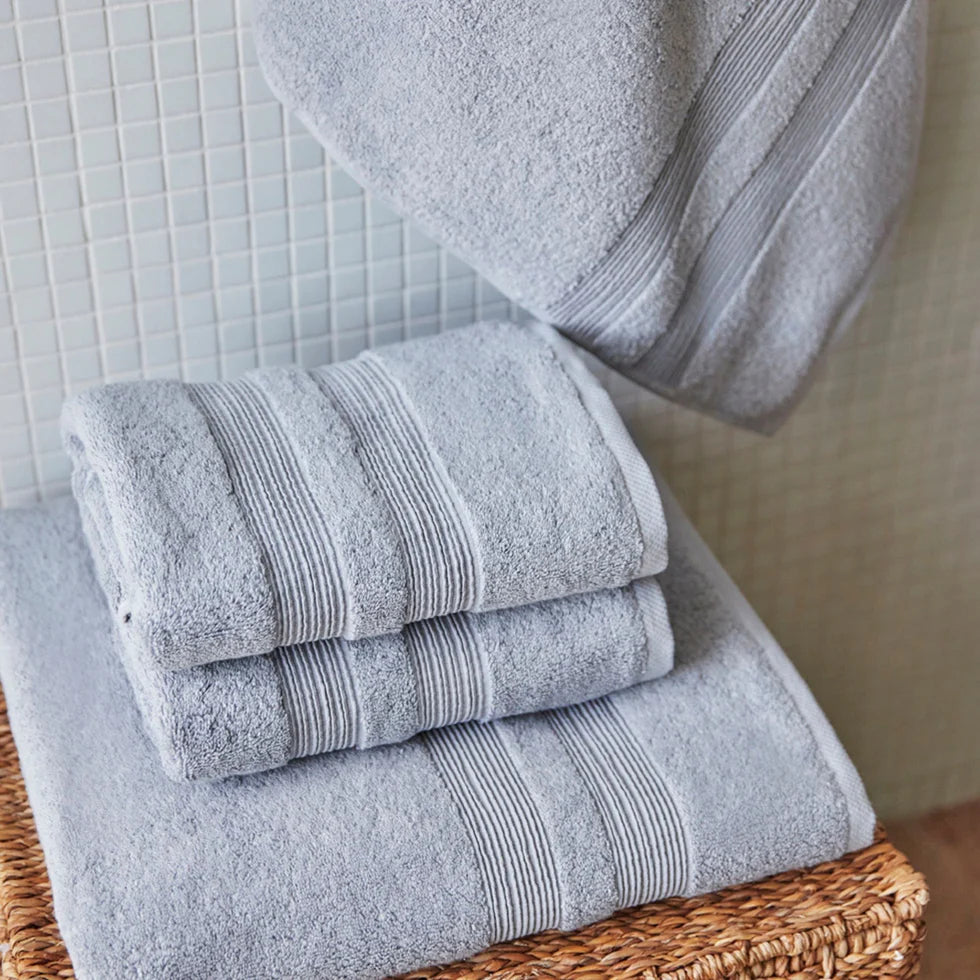 Torres Novas Elegance Bath Towels - Silver Grey