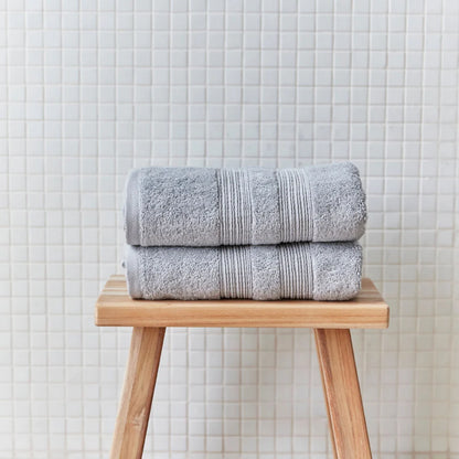 Torres Novas Elegance Bath Towels - Silver Grey