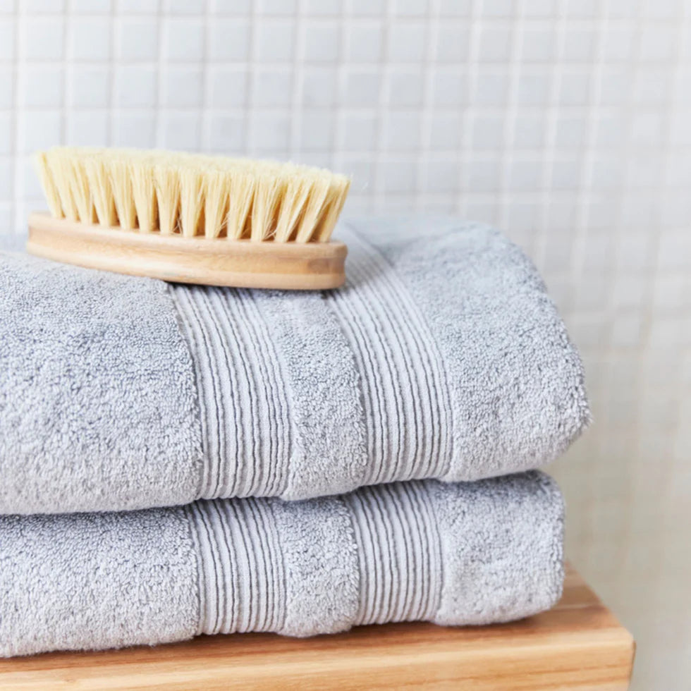 Torres Novas Elegance Bath Towels - Silver Grey