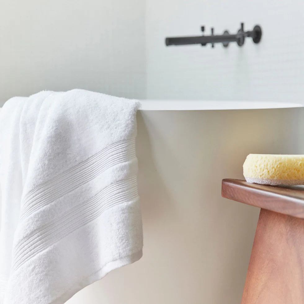Torres Novas Elegance Bath Towels - White