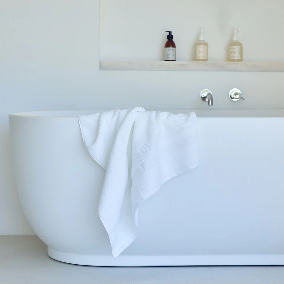 Torres Novas Elegance Bath Towels - White