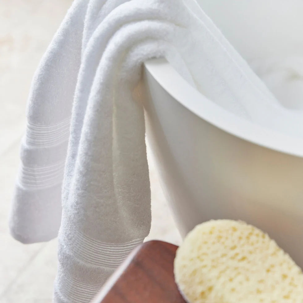 Torres Novas Elegance Bath Towels - White