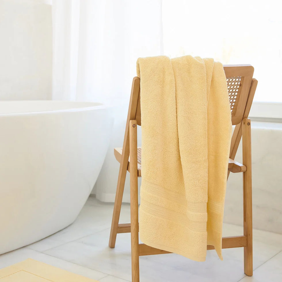 Torres Novas Elegance Bath Towels - Yellow Chic