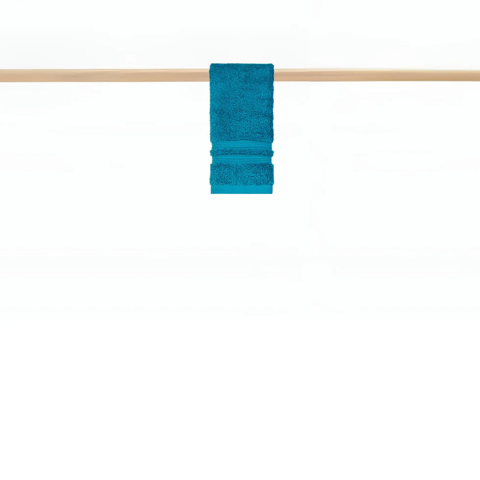 Torres Novas Elegance Bath Towels - Petroleum Blue