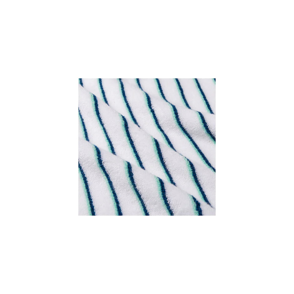 Torres Novas Lima Bath Towels - Blue With Green