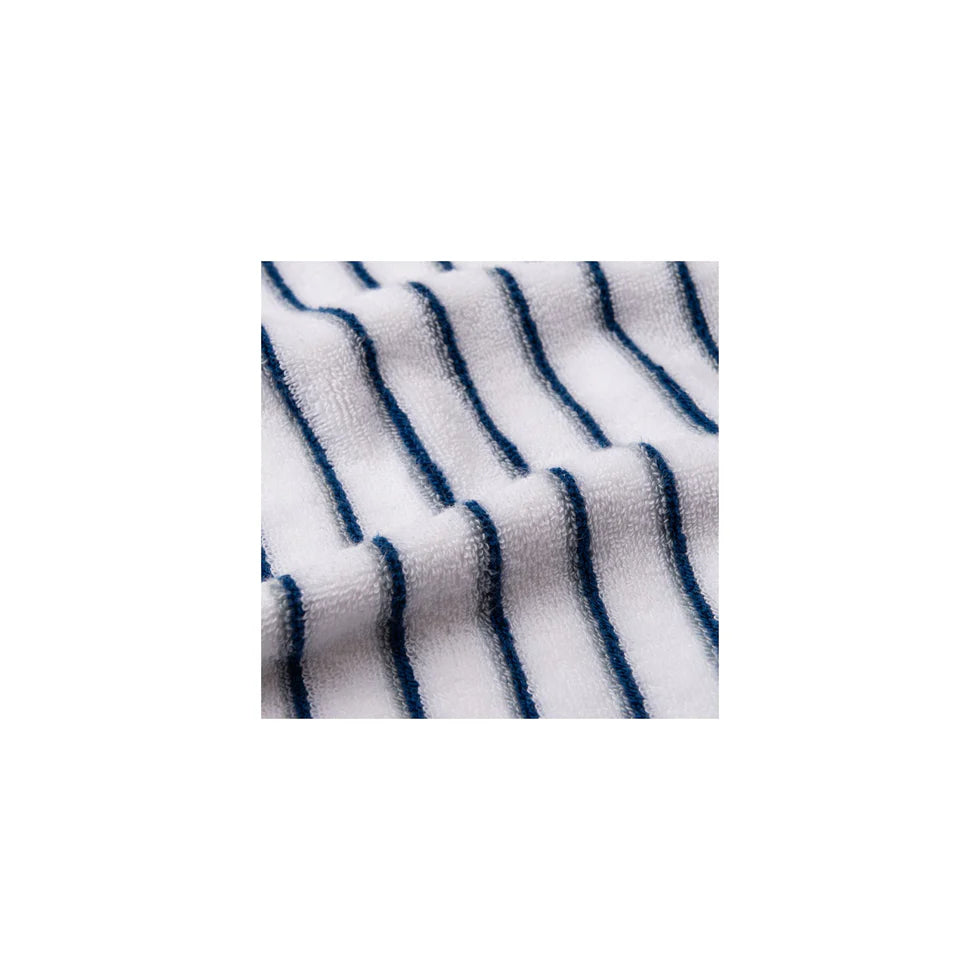 Torres Novas Lima Bath Towels - Blue With Grey