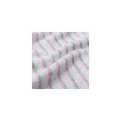 Torres Novas Lima Bath Towels - Pink With Green