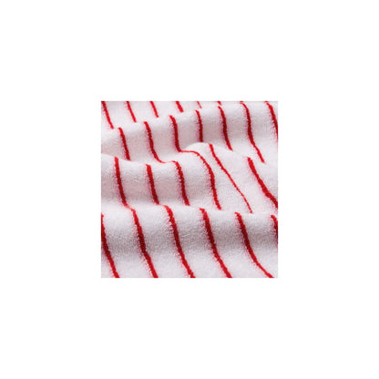Torres Novas Lima Bath Towels - Pink With Red