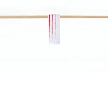Torres Novas Lima Bath Towels - Pink With Red