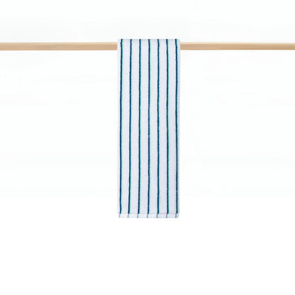 Torres Novas Lima Bath Towels - Blue With Green