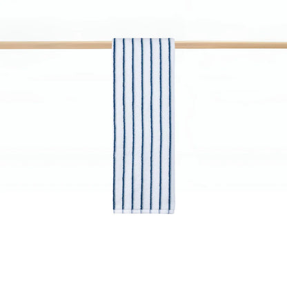 Torres Novas Lima Bath Towels - Blue With Grey