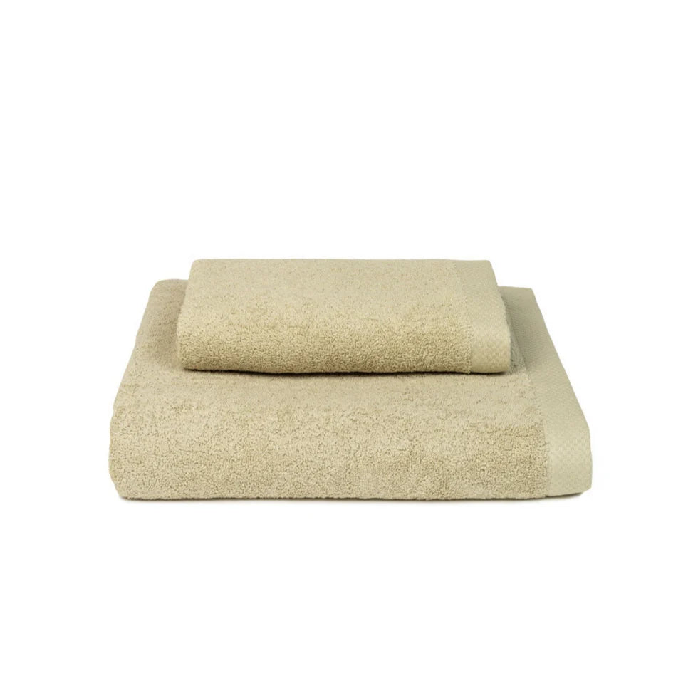 Torres Novas Luxus Bath Towels - Khaki Green