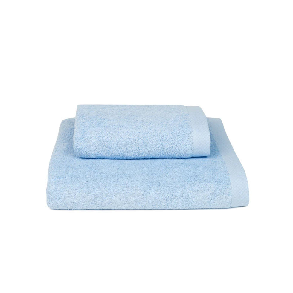 Torres Novas Luxus Bath Towels - Light Blue