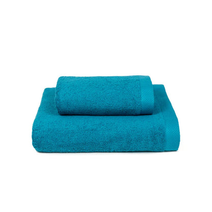 Torres Novas Luxus Bath Towels - Petroleum Blue