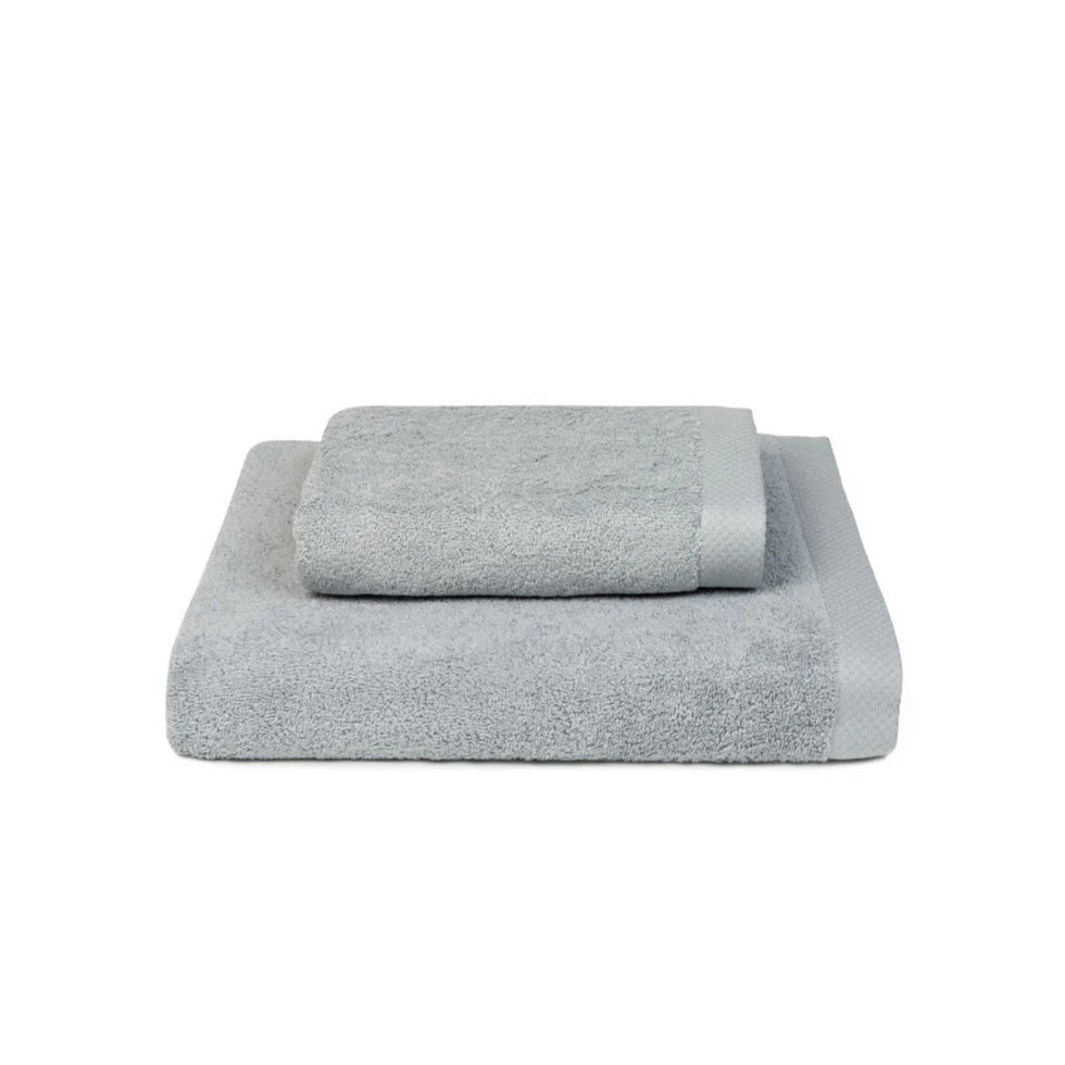 Torres Novas Luxus Bath Towels - Silver Grey