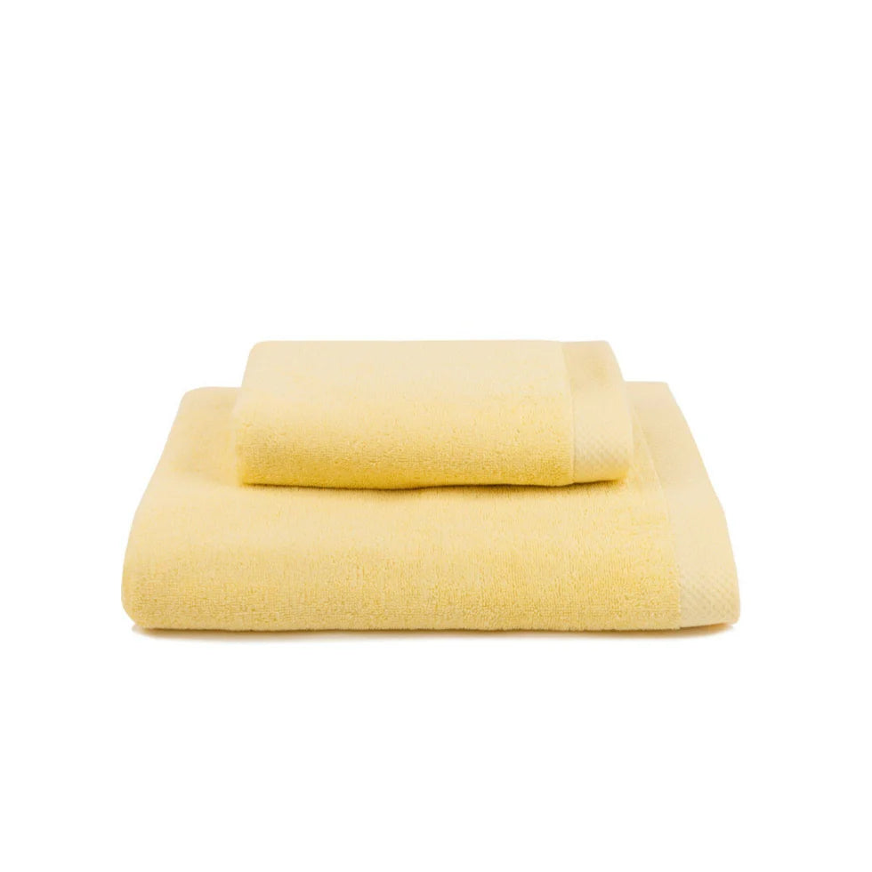 Torres Novas Luxus Bath Towels - Yellow Chic