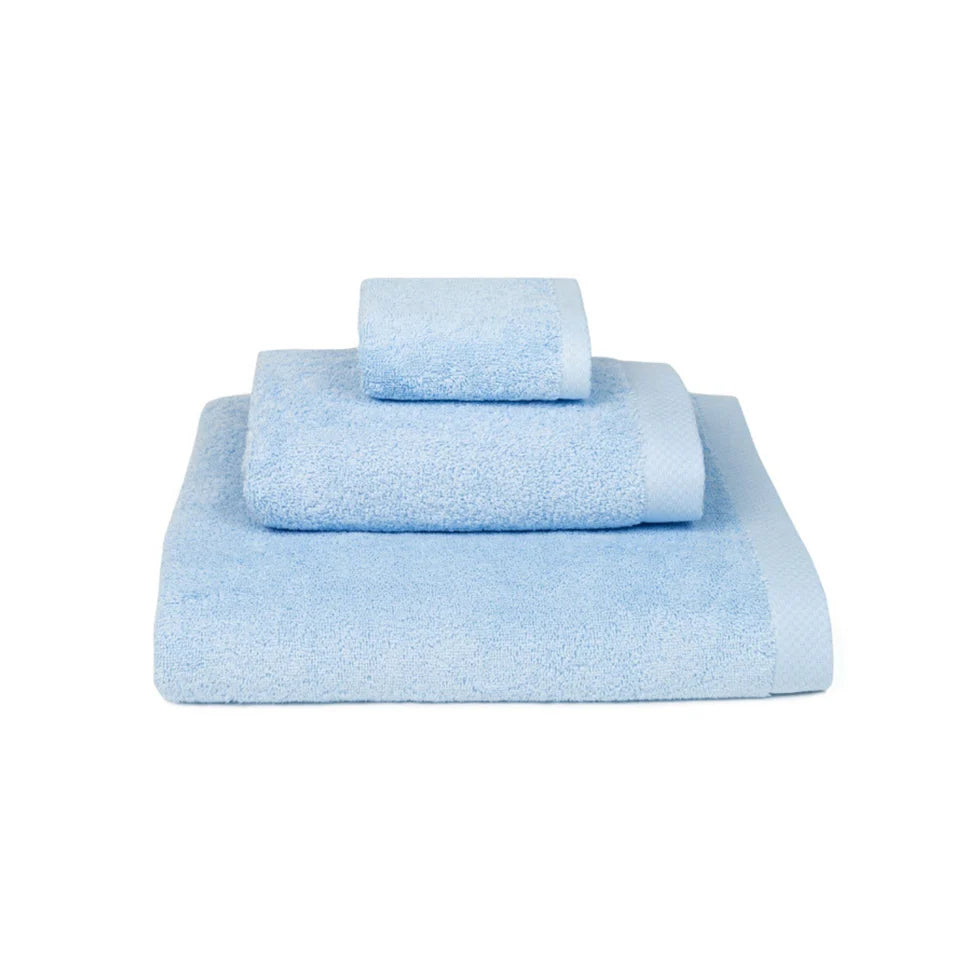 Torres Novas Luxus Bath Towels - Light Blue