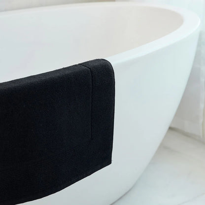 Torres Novas Luxus Bath Towels - Caviar Black