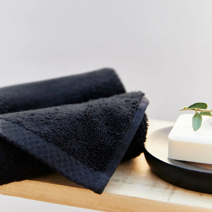 Torres Novas Luxus Bath Towels - Caviar Black
