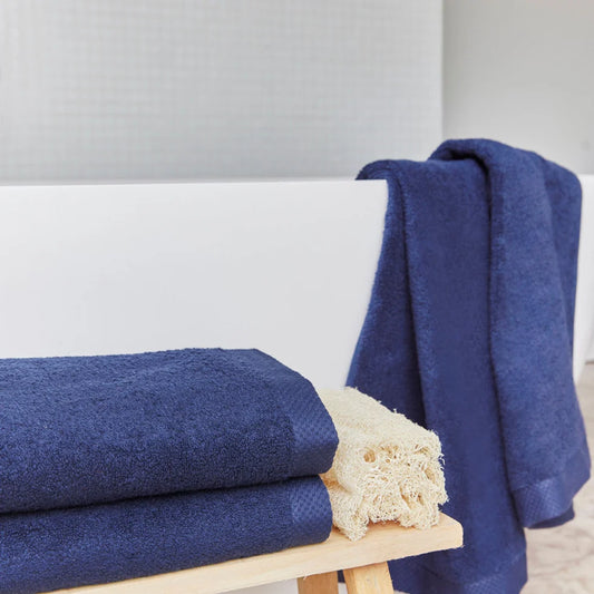 Torres Novas Luxus Bath Towels - Cobalt Blue