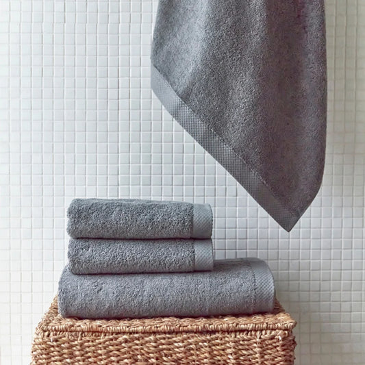 Torres Novas Luxus Bath Towels - Grey
