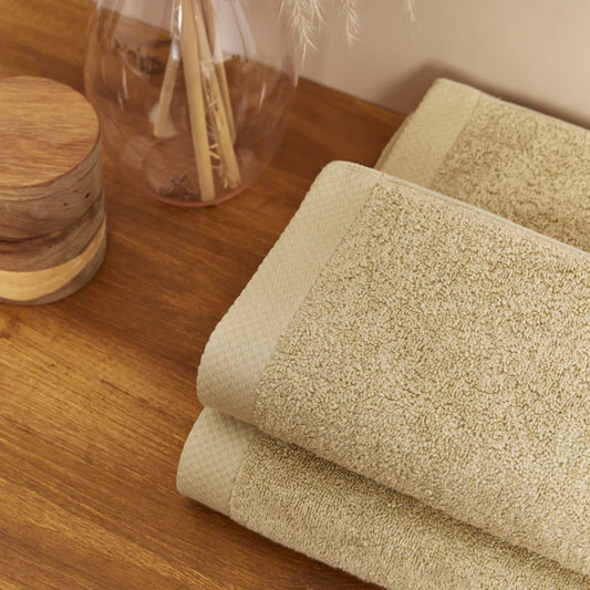 Torres Novas Luxus Bath Towels - Khaki Green