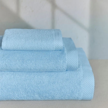 Torres Novas Luxus Bath Towels - Light Blue