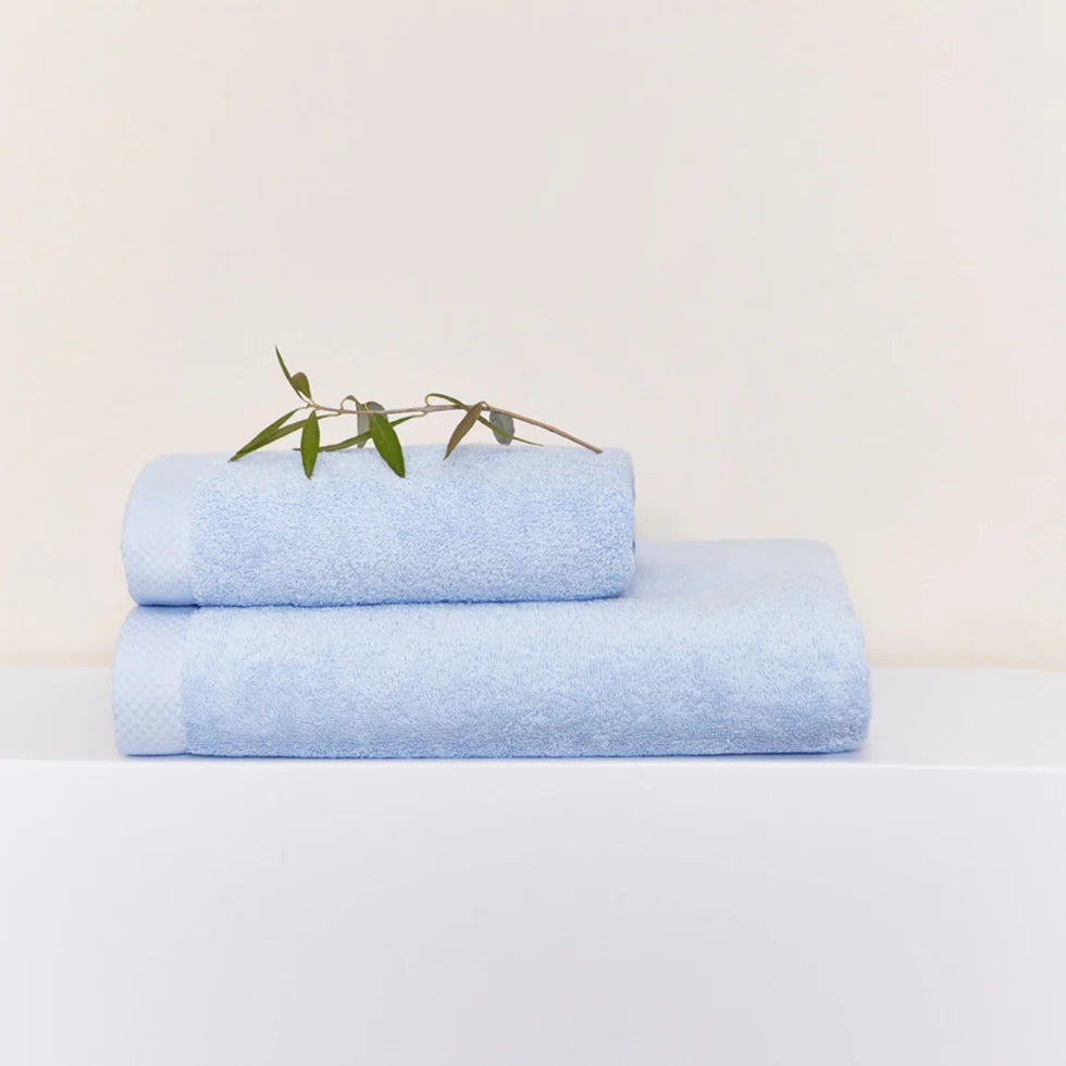 Torres Novas Luxus Bath Towels - Light Blue