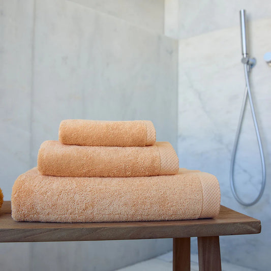 Torres Novas Luxus Bath Towels - Light Orange