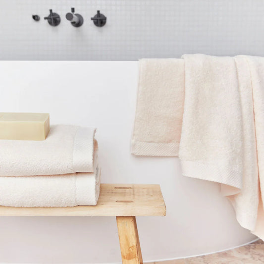 Torres Novas Luxus Bath Towels - Natural